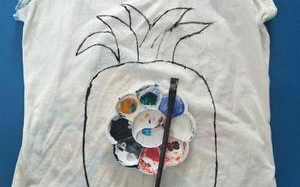 旧衣改造t恤