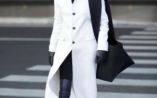 小个子如何搭配长款休闲呢子