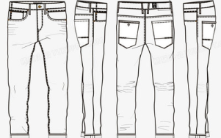 牛仔裤的版型和区别