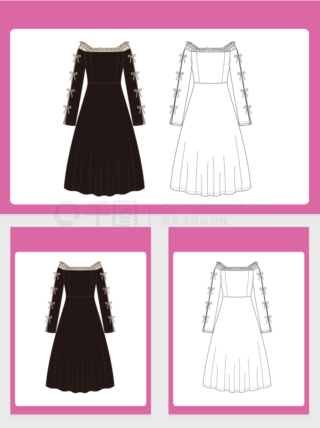 连衣裙的效果图-第1张图片-ZBLOG